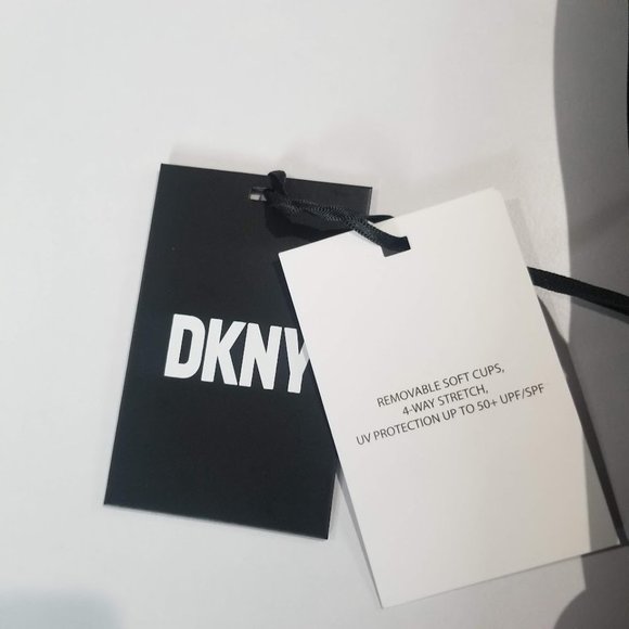 DKNY Triangle Halter Bikini Top Size Small - Picture 8 of 9